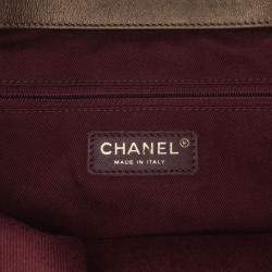 Chanel Brown CC Quilted Calfskin Istanbul Tote