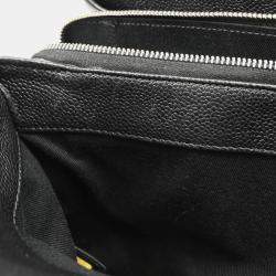 Chanel Black Calfskin Timeless CC Chain Tote Bag 