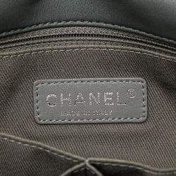 Chanel Beige/Brown Canvas Medium Graffiti Tromp L Oeil Oh My Boy Flap