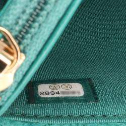 Chanel Green Tweed 19 Wallet On Chain