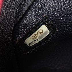 Pre Owned Chanel Pink Mini Vertical Quilted Jersey Single Flap