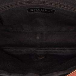 Pre Owned Chanel Red Medium Quilted Caviar Easy Flap