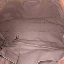 Pre Owned Chanel Brown Calfskin Iridescent Small Sea Hit Tote