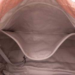 Pre Owned Chanel Brown Calfskin Iridescent Small Sea Hit Tote