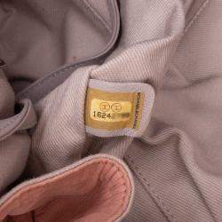 Pre Owned Chanel Brown Calfskin Iridescent Small Sea Hit Tote