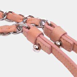 Pre Owned Chanel Brown Calfskin Iridescent Small Sea Hit Tote