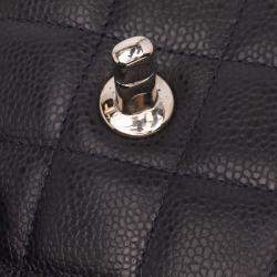 Chanel Classic Caviar Double Flap Jumbo Bag