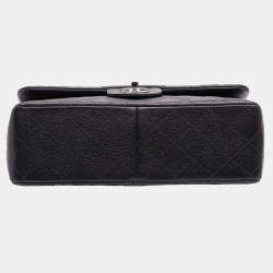 Chanel Classic Caviar Double Flap Jumbo Bag