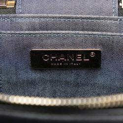 Chanel Black Lambskin  CC Vanity Case