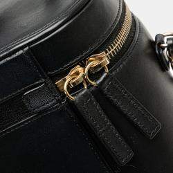 Chanel Black Lambskin  CC Vanity Case