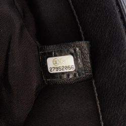 Chanel Black Quilted Calfskin Gold Top Handle Flap