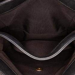 Chanel Black Quilted Calfskin Gold Top Handle Flap