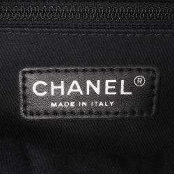 Pre Owned Chanel Purple Medium Quilted Caviar Easy Flap