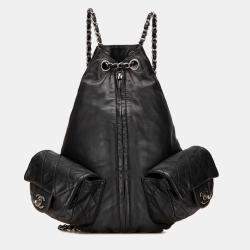 Chanel Black Large Calfskin Backpack is Back