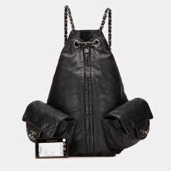 Chanel Black Large Calfskin Backpack is Back