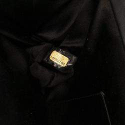 Chanel Beige Satin Camellia Clutch