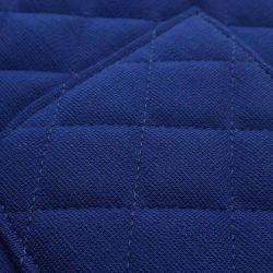 Chanel Blue Cotton Clutch Bag