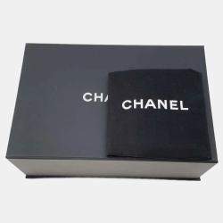 Chanel Red Caviar Leather Shopping Shoulder Bag