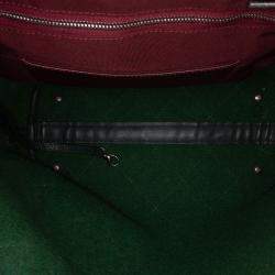 Chanel Green Medium CC Quilted Felt Pop Tote
