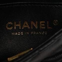 Chanel Black Quilted Leather Mini Classic Flap Bag
