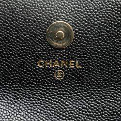 Chanel Black Mini Caviar Business Affinity Top Handle Bag