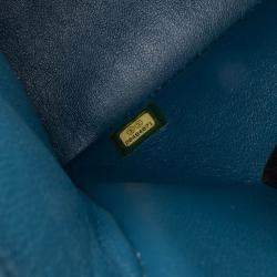 Chanel Blue Caviar Classic Double Jumbo  Flap Bag