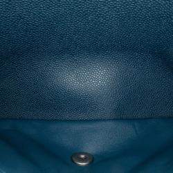 Chanel Blue Caviar Classic Double Jumbo  Flap Bag