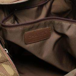 Chanel Leather Nylon New Travel Line GM Tote Bag 