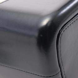 Chanel Gray/Black Wool Leather Gabriel De Chanel Shoulder Bag 