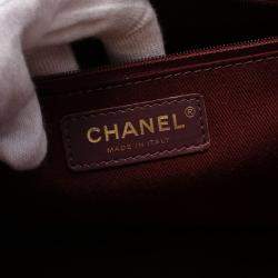 Chanel Black Leather Business Affinity Matelasse Shoulder Bag 