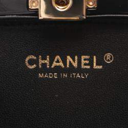 Chanel Leather Perfume Box No.5 Coco Mark Chain Crossbody Shoulder Bag