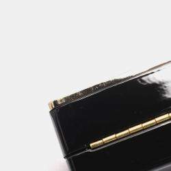 Pre Owned Chanel Plastic Black Slot Machine Coco Mark Chain Crossbody Shoulder Bag 