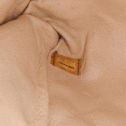 Pre Owned Chanel Red Calfskin  Quilted Glazed Soft Boy Flap Bag