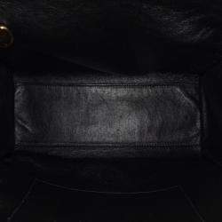 Chanel Black Stitched Lambskin Handbag