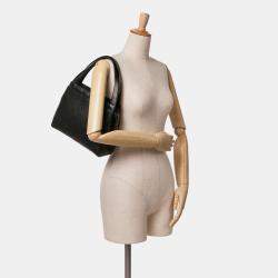 Chanel Black Stitched Lambskin Handbag