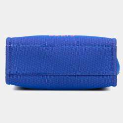 Chanel Blue Mini Canvas Deauville Tote