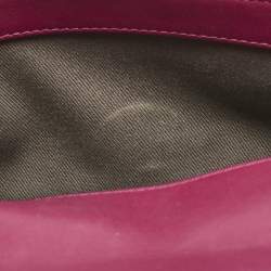 Chanel Fuchsia Quilted Velvet Small Boy Flap Bag