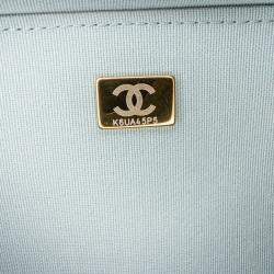 Chanel Green Mini Caviar Like a Wallet Flap Bag
