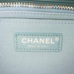 Chanel Green Mini Caviar Like a Wallet Flap Bag