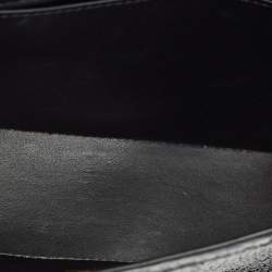 Pre Owned Chanel Black Stingray Mini Flap Bag