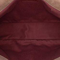 Chanel Brown Jumbo Iridescent Calfskin In The Mix Flap