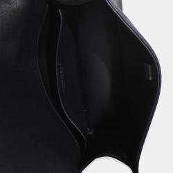 Chanel Black Quilted Leather Old Medium Boy Bag
