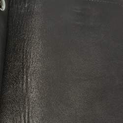 Pre Owned Chanel Black Quilted Lambskin Leather Maxi Classic Double Flap Bag