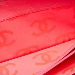 Pre Owned Chanel Black Quilted Leather CC Cambon Ligne Zip Around Organizer Wallet