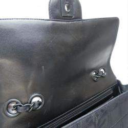 Chanel Black Jacquard Nylon New Travel Line Shoulder Bag