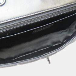 Chanel Black Jacquard Nylon New Travel Line Shoulder Bag