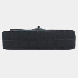 Chanel Black Jacquard Nylon New Travel Line Shoulder Bag