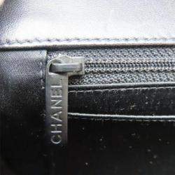 Chanel Black Jacquard Nylon New Travel Line Shoulder Bag