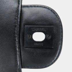 Chanel Black Jacquard Nylon New Travel Line Shoulder Bag