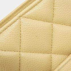 Chanel Light Beige Leather CC Medallion Tote Bag